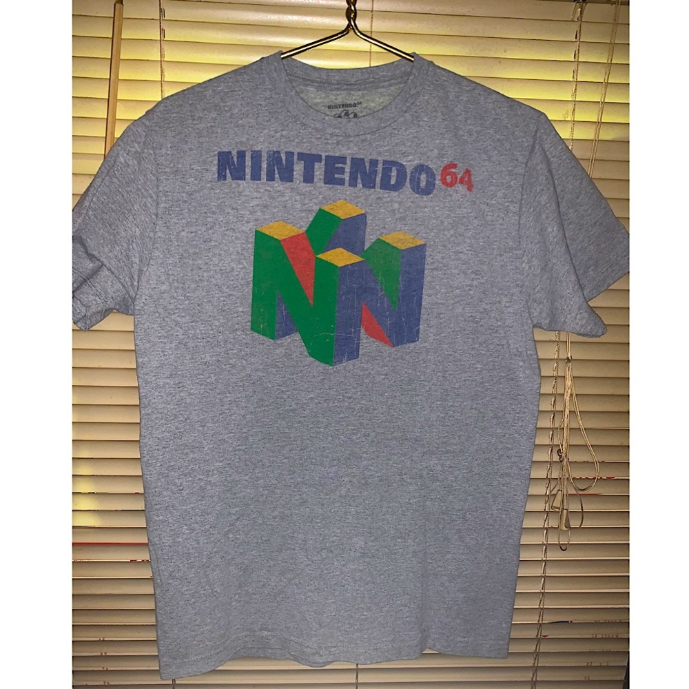 Vintage style Nintendo 64 graphic T-shirt